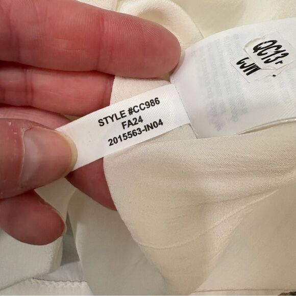 J. Crew Ivory Blouse with Collar - Picture 8 of 11